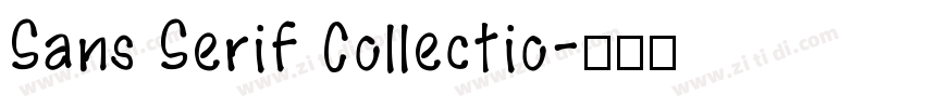 Sans Serif Collectio字体转换